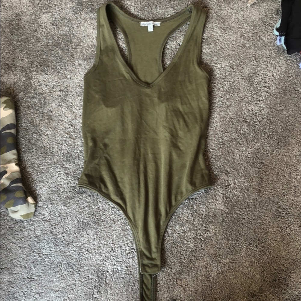 Green bodysuit